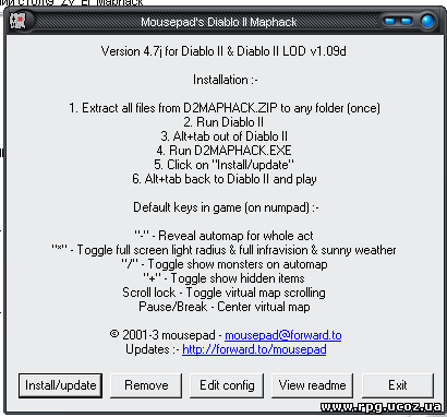 MapHack Diablo 2 Zy -El 4.4c